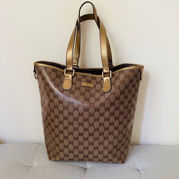 Gucci Handbags - Gucci Crystal Shopping tote